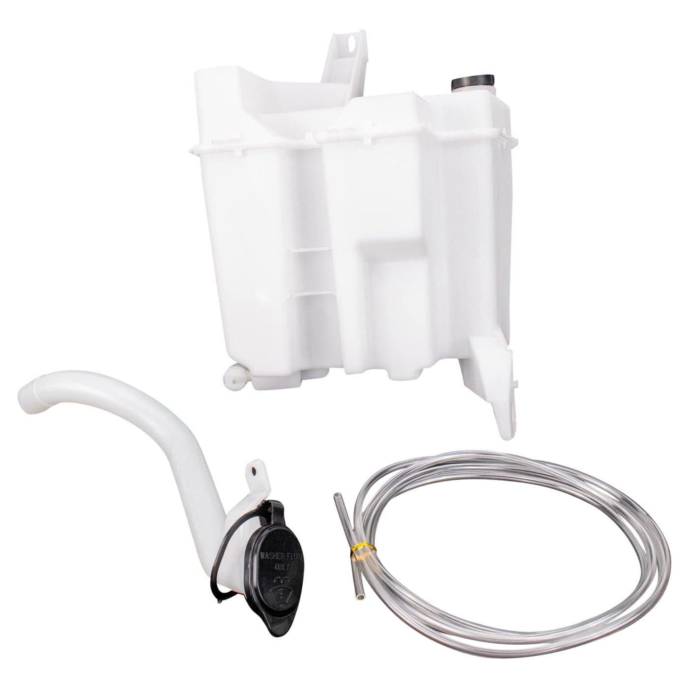 TRQ Windshield Washer Reservoir Compatible with 20072012 Nissan Versa NI1288127