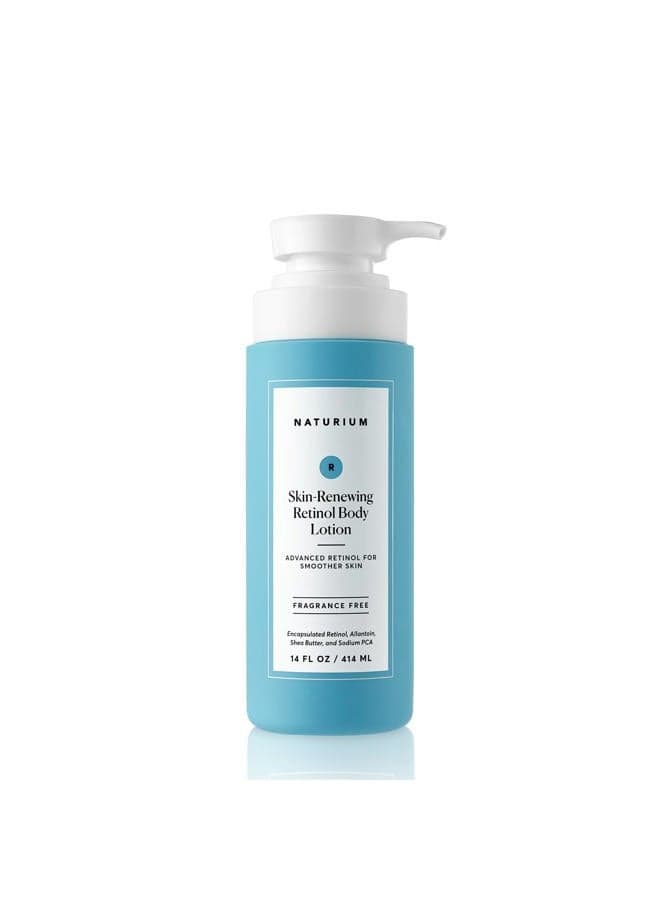 Skin-Renewing Retinol Body Lotion Jumbo, Advanced Firming Anti-Aging Skin Care, with Encapsulated Retinol & Shea Butter, 14 oz