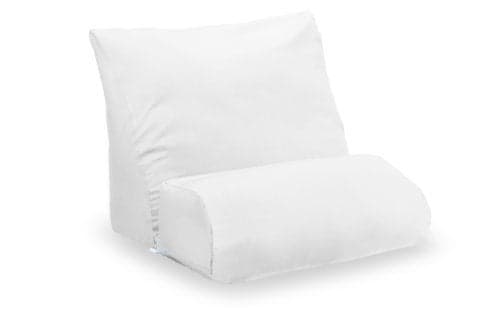 Contour Flip Pillowcase Pillow Cover Protector, White - Standard (20 inch Width)