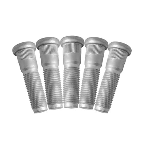 Mysttoo 5PCS M14x1.5 Wheel Studs 57mm Lug Bolt Compatible with 2011-2024 Tesla Model 3 S X Y Jeep Wrangler Grand Cherokee Dodge Durango Ram 1500 4000 6509858AA 610-615