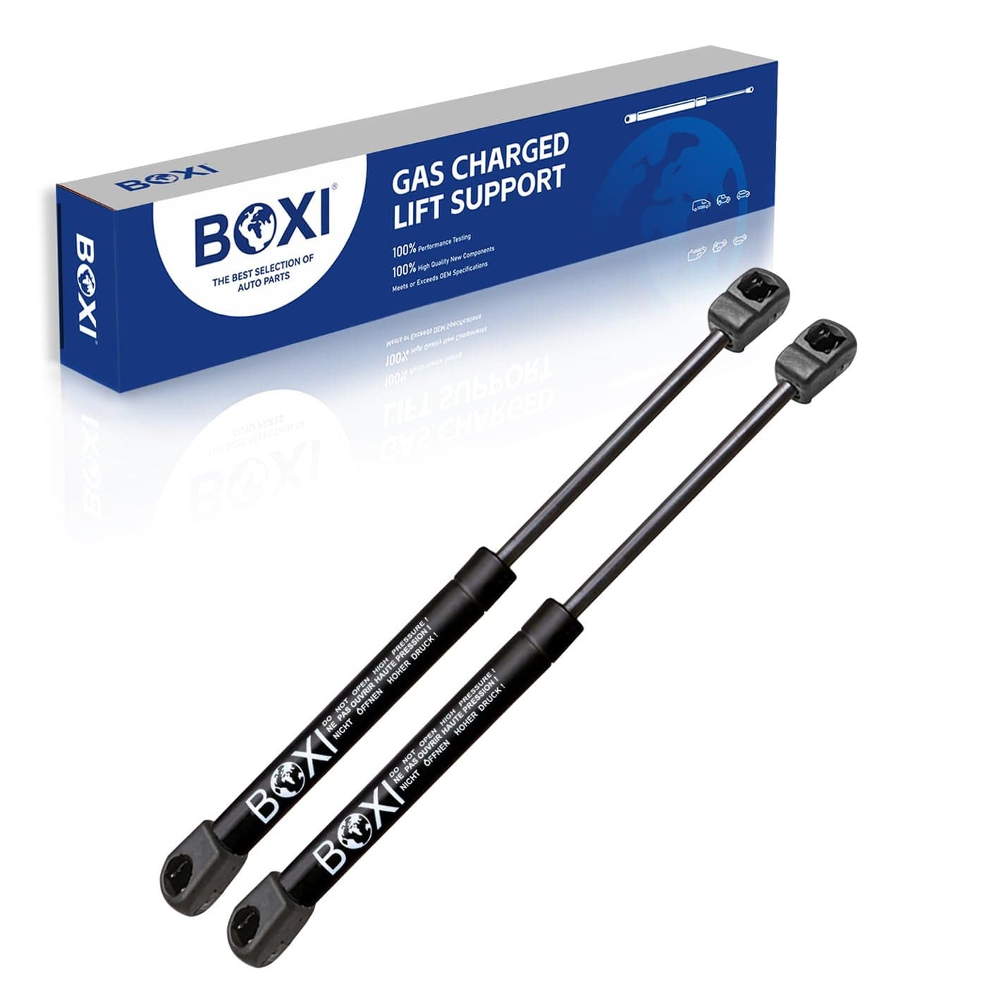 BOXI Qty 2 Rear Tail Gate Lift Supports Gas Shocks Springs Struts Fit for Hyundai Elantra GT 2013 2014 2015 2016 2017 Hatchback 4Door Liftgate Replaces PM3731 81770A5000 81780A5000 6799