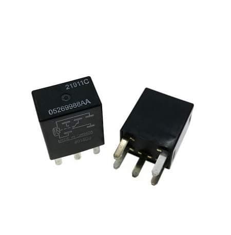 SET 1PC 21911C 5Terminal Rectangular Multi Purpose Relay 05269988AA For Chrysler