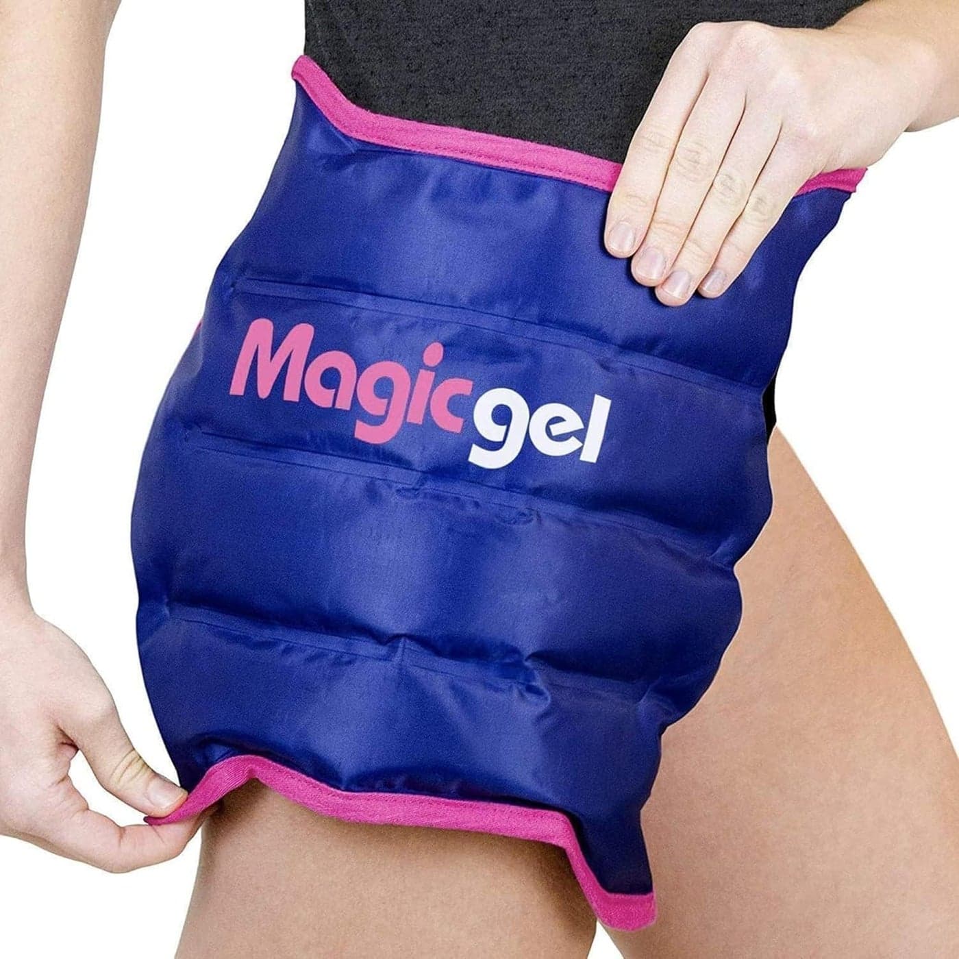 Magic Gel Hip Ice Pack Wrap Reusable Cold Pack for Hip Bursitis Hip Replacement Surgery and Hip Flexor Pain Hip ice wrap for Inflammation Swelling and Hip Pain Relief