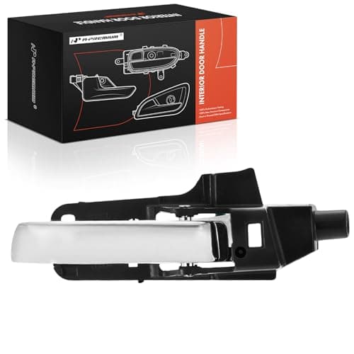 APremium Front or Rear Left Driver Side Interior Door Handle Compatible with Chrysler Sebring 20072010 Sedan Sebring 20082010 Convertible Chrome Lever Replace 68018987AA