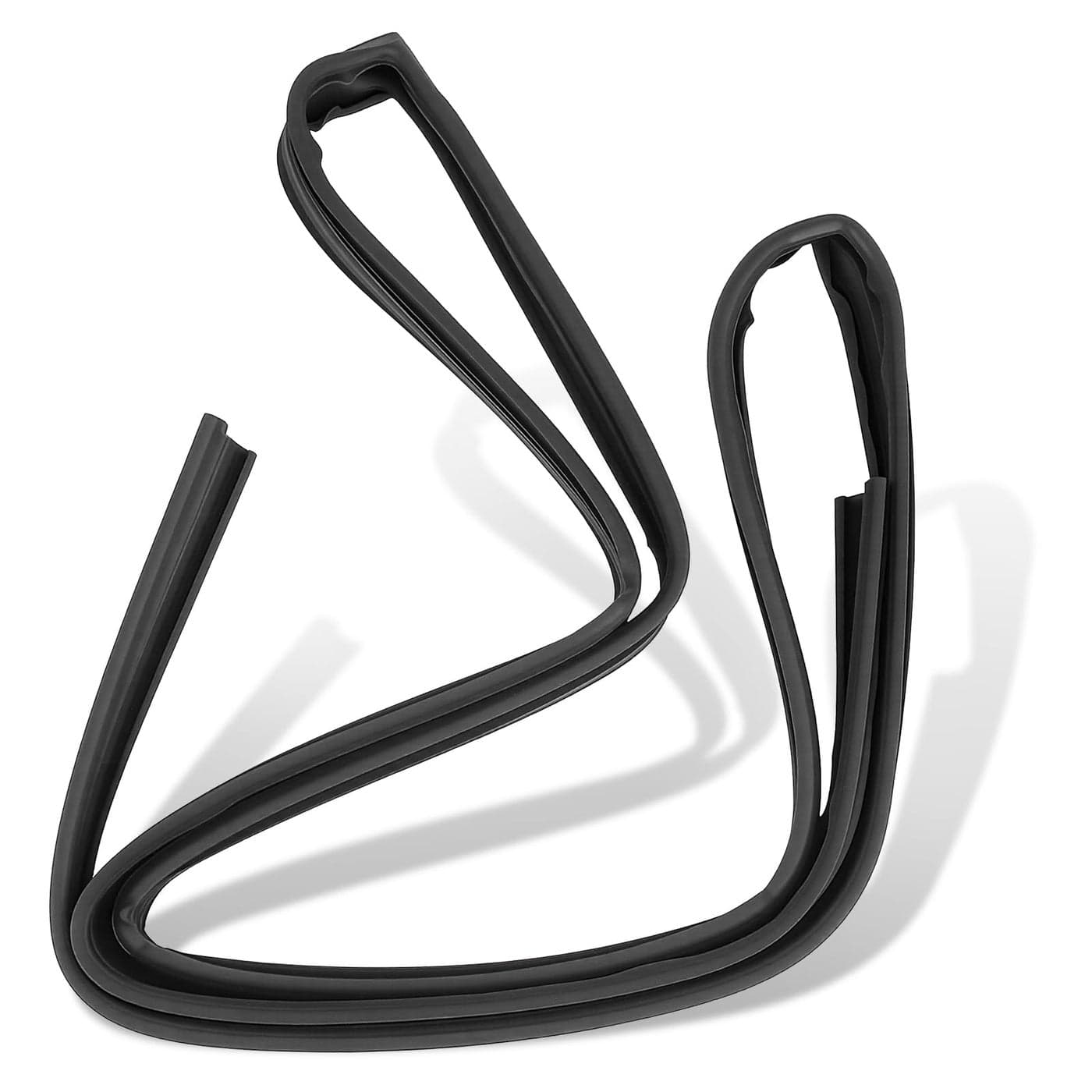 AUTOKAY 6815102050 Door Window Run Channel Seal Rubber Strip Front LH Compatible with Toyota Corolla S LE CE XRS Sport Sedan 4Door 18L 20022008 Driver Side