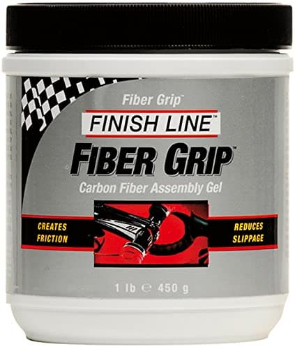 Finish Line Fiber Grip Carbon Fiber Bicycle Assembly Gel 1lb Tub