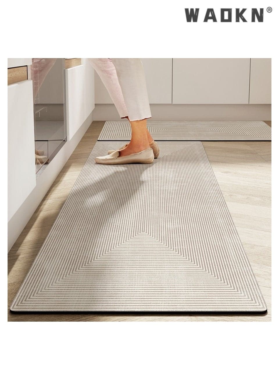 Diatom Mud Bath Mat Set Bathroom Kitchen Rug Mat Extra Soft and Absorbent Bath Rugs Non-Slip Quick Drying Floor Bath Tub Mat for Bathroom Floor Tub and Shower Anti slip mat household long strip two-piece set foot pad 40*60cm/40*120cm
