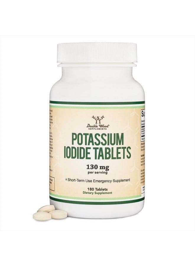 Potassium Iodide 130mg - 180 Tablets