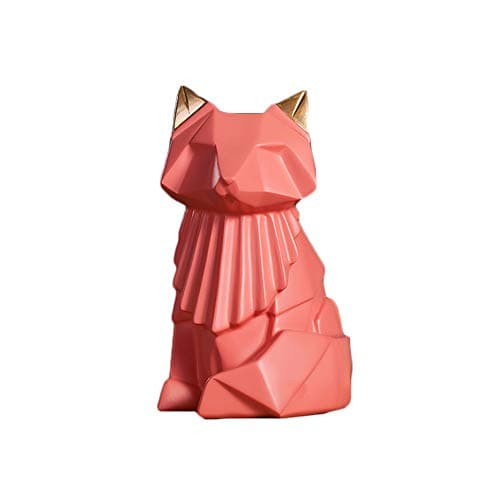 Colias Wing Home Decor Adorable Fox Shape Stylish Design Coin Bank Money Saving Bank Toy Bank Cents Penny Piggy Bank-Orange