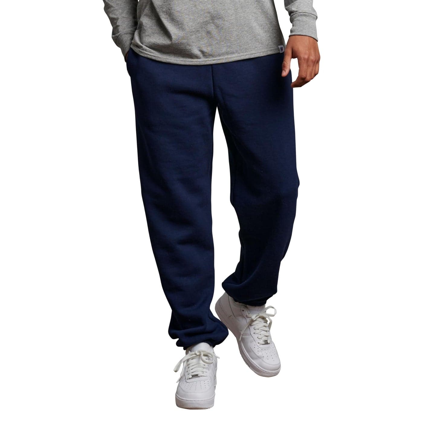 Russell Athletic Mens DriPower Fleece ClosedBottom Joggers Athletic Sweatpants Navy XXLarge US