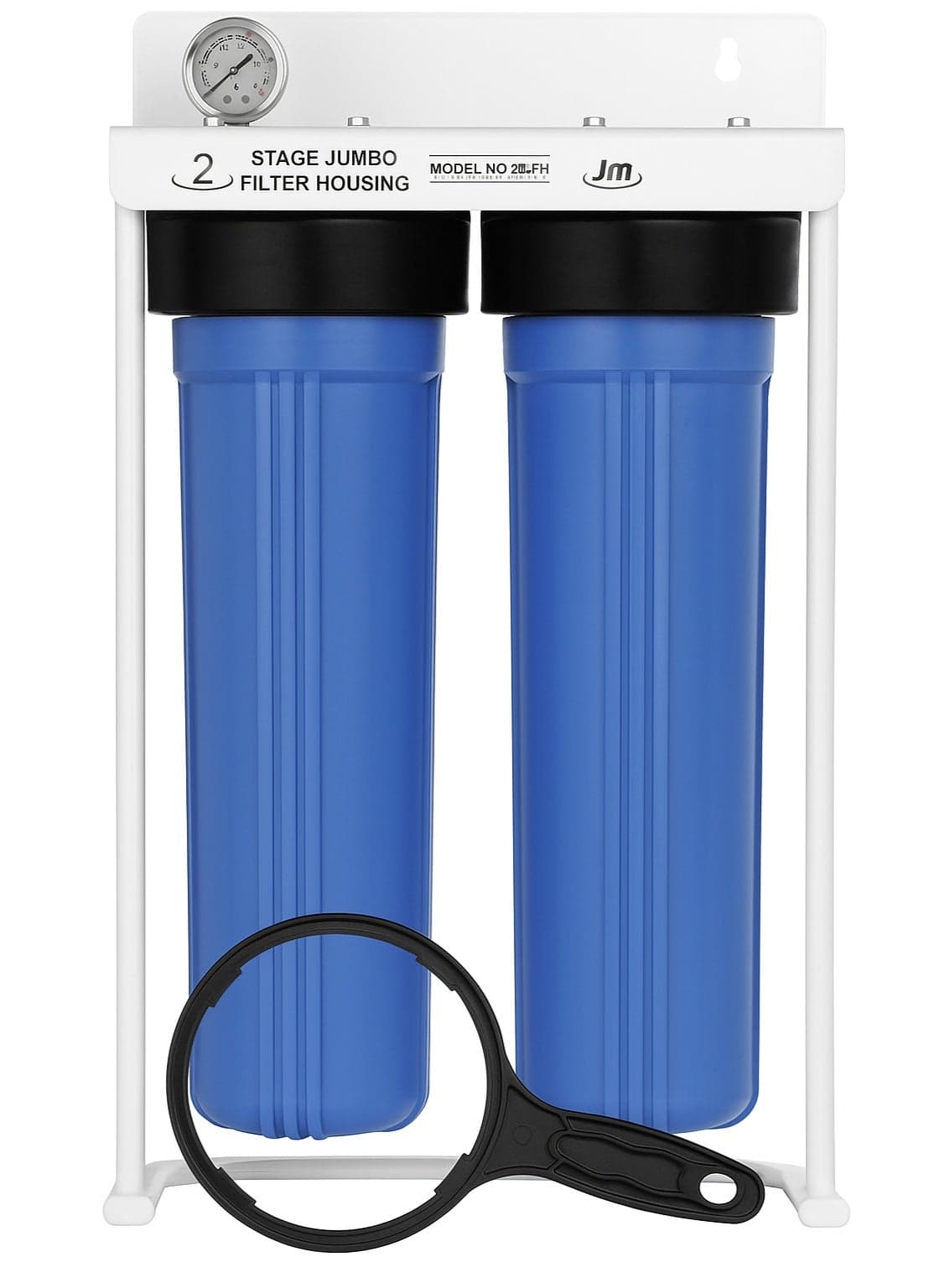 2 STAGES JUMBO VILLA MAIN PIPELINE WATER FILTRATION SYSTEM