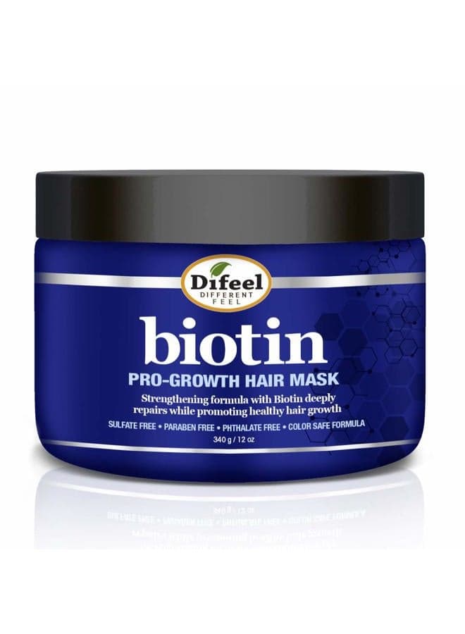 Pro-Growth Biotin Hair Mask 12 oz. - Hair Mask for Hair Loss