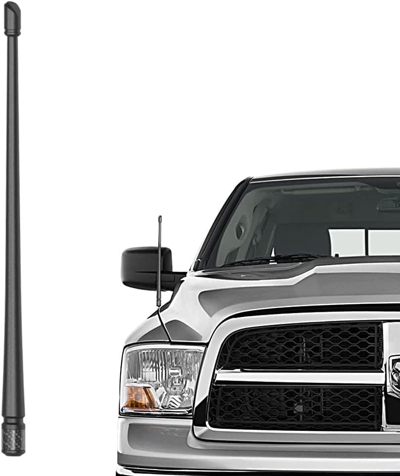 Rydonair 13-Inch Rubber Antenna Replacement for Dodge Ram 1500 2500 3500 (1990-2023)