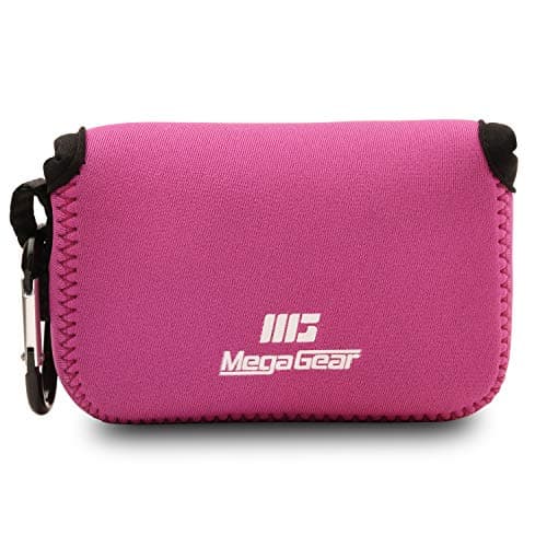 Megagear MG807 Fujifilm Finepix Xp130, Xp120, Xp90 Ultra Light Neoprene Camera Case - Hot Pink