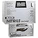 ForPro Professional Collection Disposable Nitrile Gloves Chemical Resistant PowderFree LatexFree NonSterile Food Safe 4 Mil Black Large 1000Count