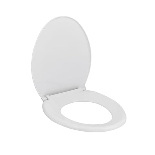 Parryware Durasheen Soft Close Toilet Seat Cover with Adjustable Hinges | Eco-friendly Material with Superior Finish | Round Shape & Ultra White Colour | Western Commode | Bathroom Fixtures (E82921C)