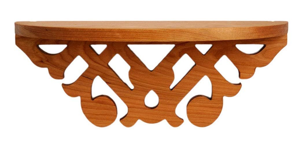 Jonathan Alden Floating Shelf in Solid Cherry, Porter Design