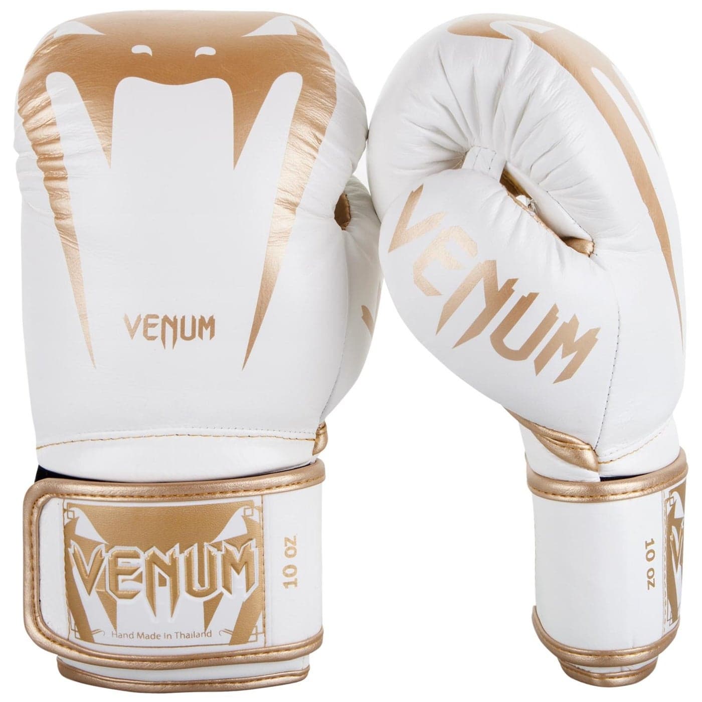 Venum Giant 30 Boxing Gloves Nappa Leather WhiteGold