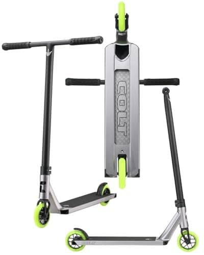 Envy Scooters COLT S6 Complete Silver Ultimate Stunt Scooter Lightweight Professional Street Scooter and Trick Scooter