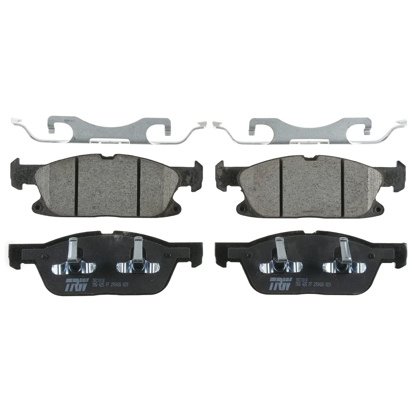 TRW Pro TRC1818 Disc Brake Pad Set For Ford Edge 20152020 Front And Other Applications