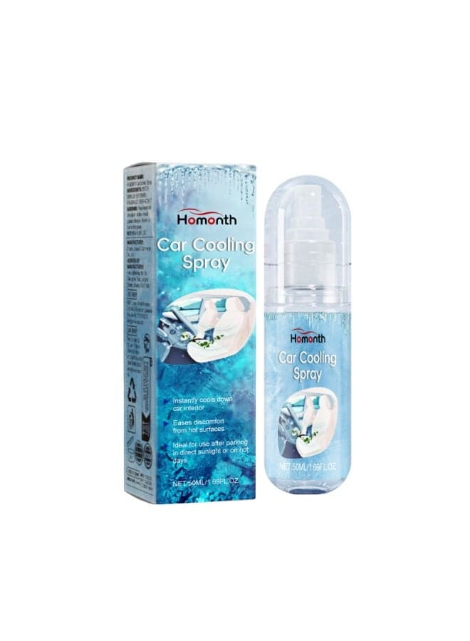 Car Cooling Spray for Hot Weather – Rapid Cooling Mist Spray for Car and Skin, Lightweight and Portable Refreshing Cooling Mist for Summer, Protective & Quick Cooling