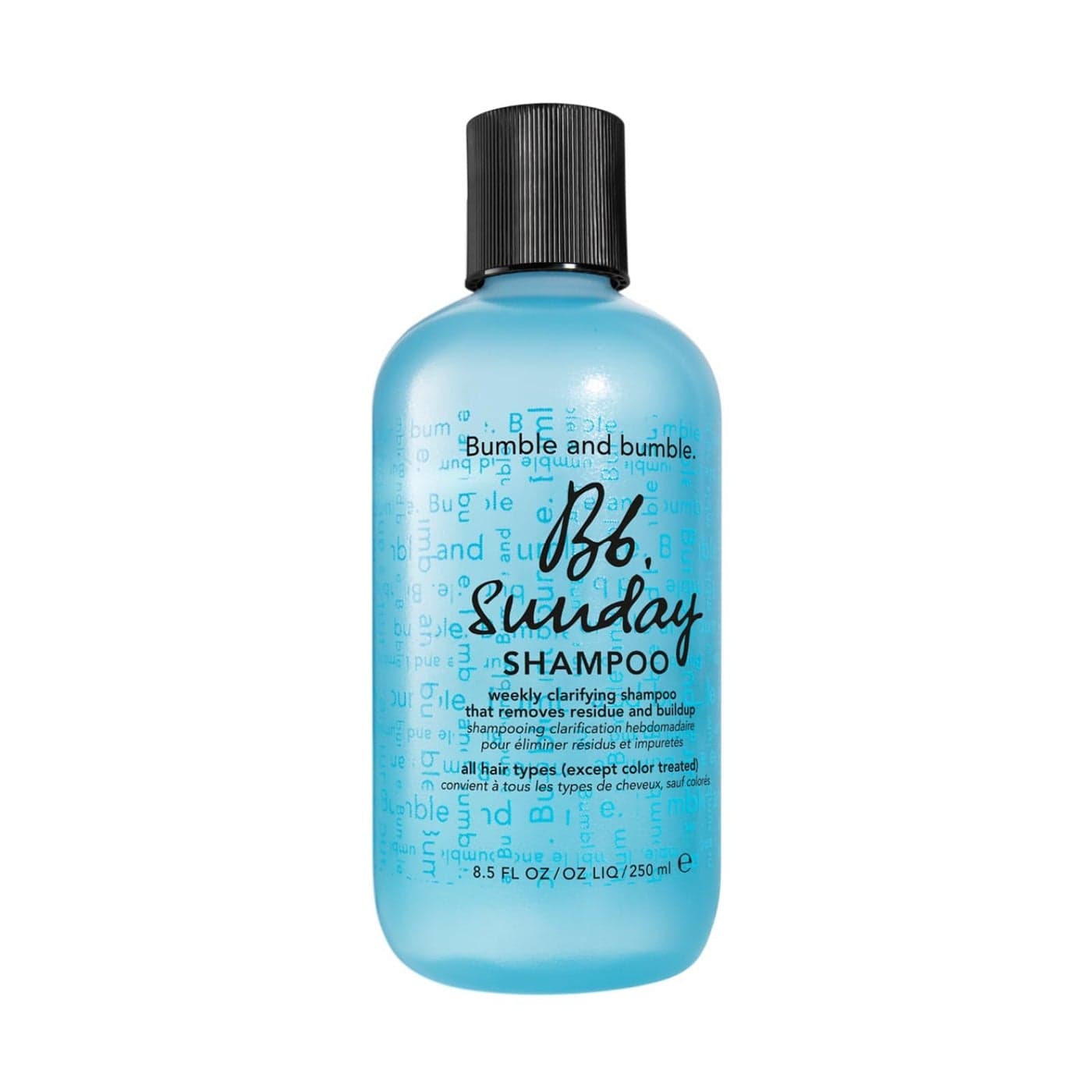 Bumble and bumble Sunday Weekly Clarifying Shampoo Removes Residue Excess Oil Pollutants Color Safe Curly Wavy Straight 85 Fl Oz
