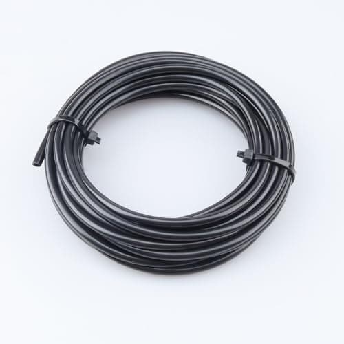 AC PERFORMANCE Flexible Black Metric 316 inch OD Nylon Hose Pneumatic Tubing Tube for Air Brake System Or Fluid Transfer 316 OD Nylon Line 10 feet