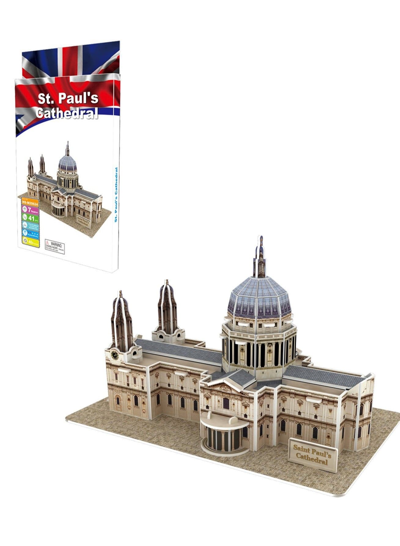World Famous Building Puzzle St. Paul's Cathedral Children's Toy