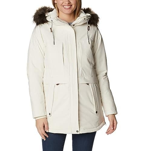 Columbia Women's Payton Pass Insulated Jacket, Chalk, Medium