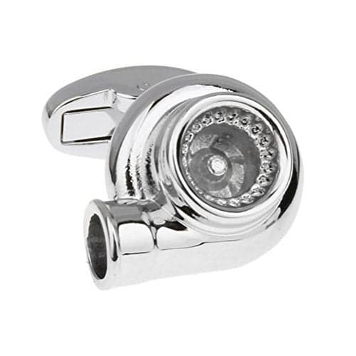 Turbocharger Autofan Tuning Car Motor Turbo Turbine Engine Cufflinks