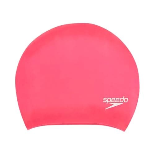 Speedo Women's Long Hair Silicone Swim Caps (Ecstatic)