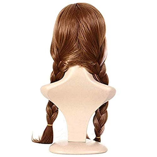 Fancydresswale Annan Cosplay Wig (Brown,3 Yrs to Adult)