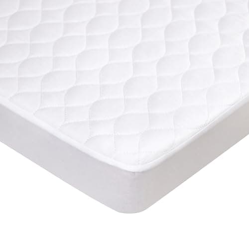 American Baby Company Waterproof Fitted Mini Crib Mattress Protector 38" x 24" - Quilted, Noiseless, Ultra-Soft & Breathable Pack n Play and Mini Crib Mattress Cover