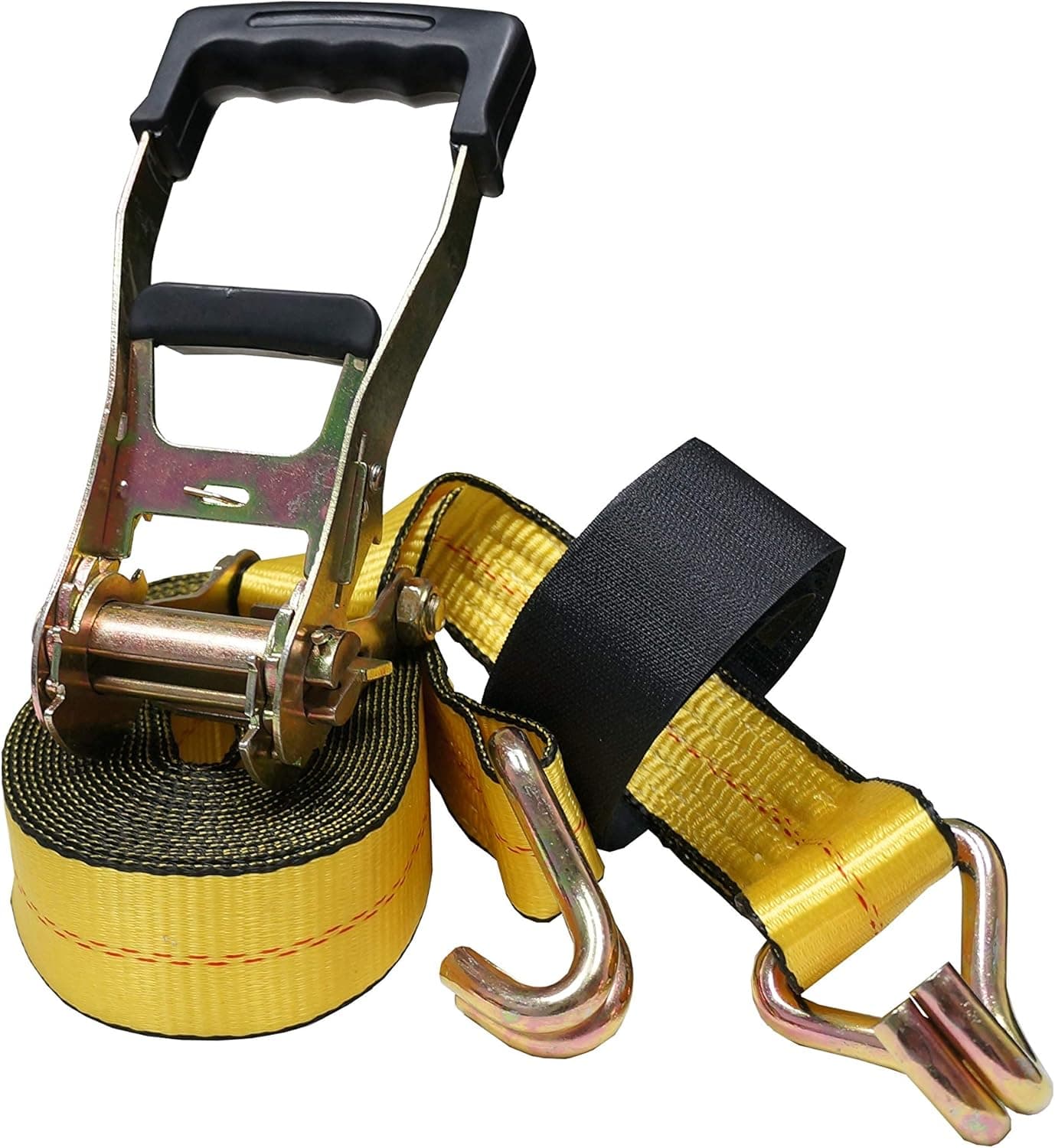 C12271 2 x27 Essential Ratchet Tie Down10000LBS Break StrengthDJ HookSingle PK