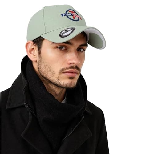 Tomorrow Fashion Cotton Baseball Unisex Sports Cap with Adjustable Strap for Men and Women - Ideal for All Sports and Gym (Pista)