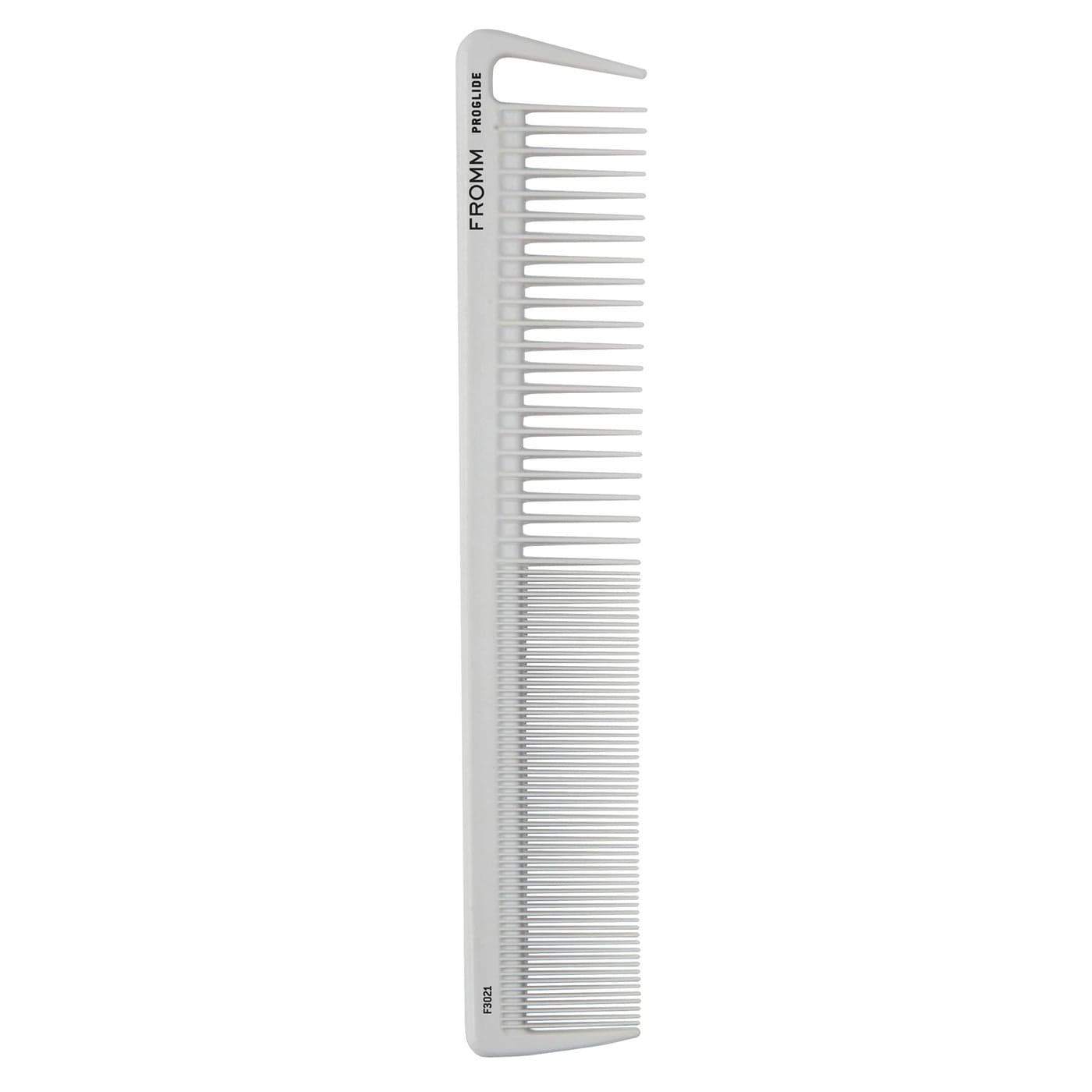 Fromm ProGlide 75 Basin Comb with Silicone and Ceramic Infusion for Smooth AntiStatic Styling Flexible Teeth and Sectioning Tooth for Parting Detangling