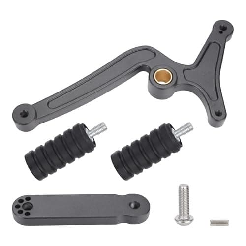 Aferrizu Heel Toe Shifter Aluminum FrontRear Gear Shift Lever for Indian Scout and Scout Sixty 20152024 Accessories Motorcycle Shifter Foot Pegs Black