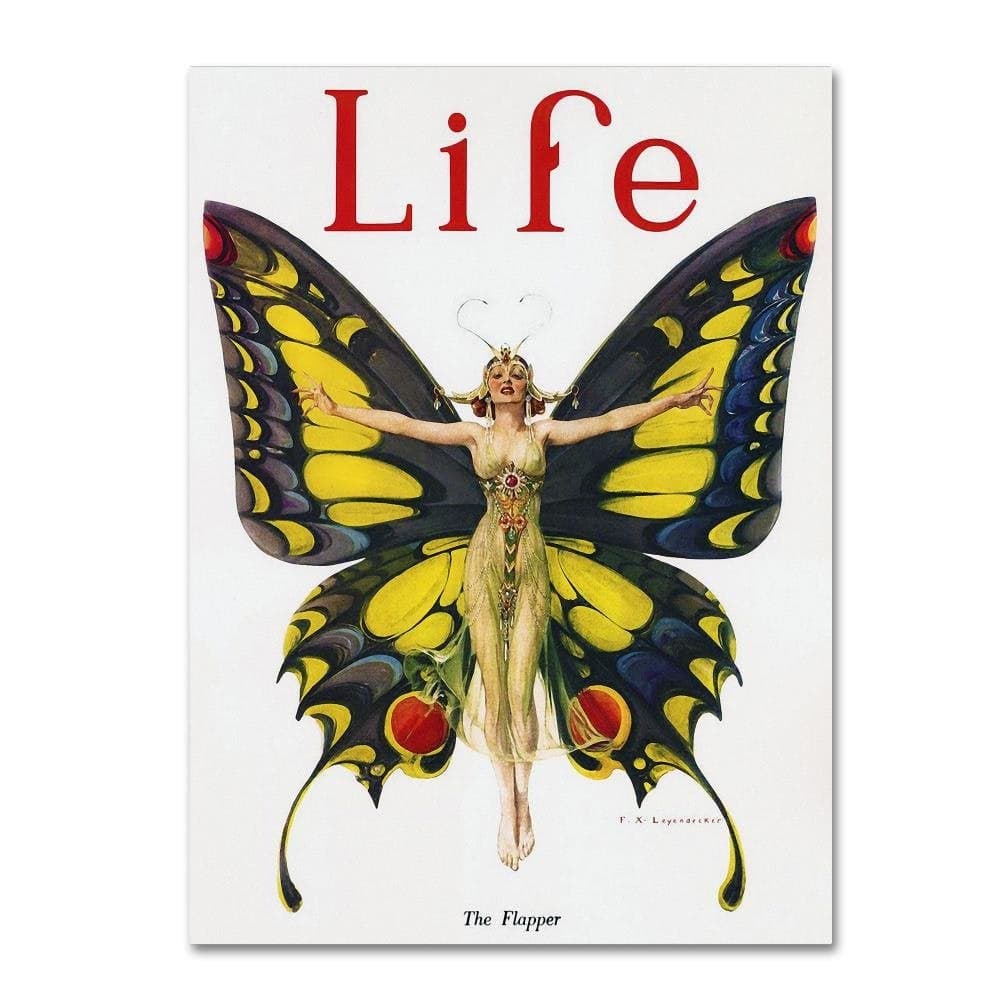Trademark Fine Art Canvas Art Vintage Lavoie Mag 8