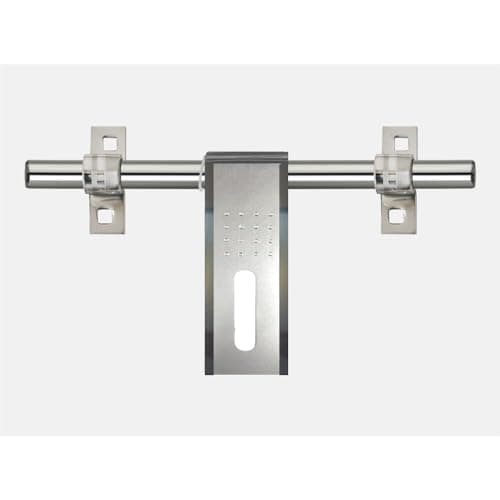 RAB Aldrop Stainless Steel Door Lock For Main Doors (Code:- Ind Ald Dot, Finish:- Matt, Size- 10 Inch, 2Mm, Pack Of 1 Set)