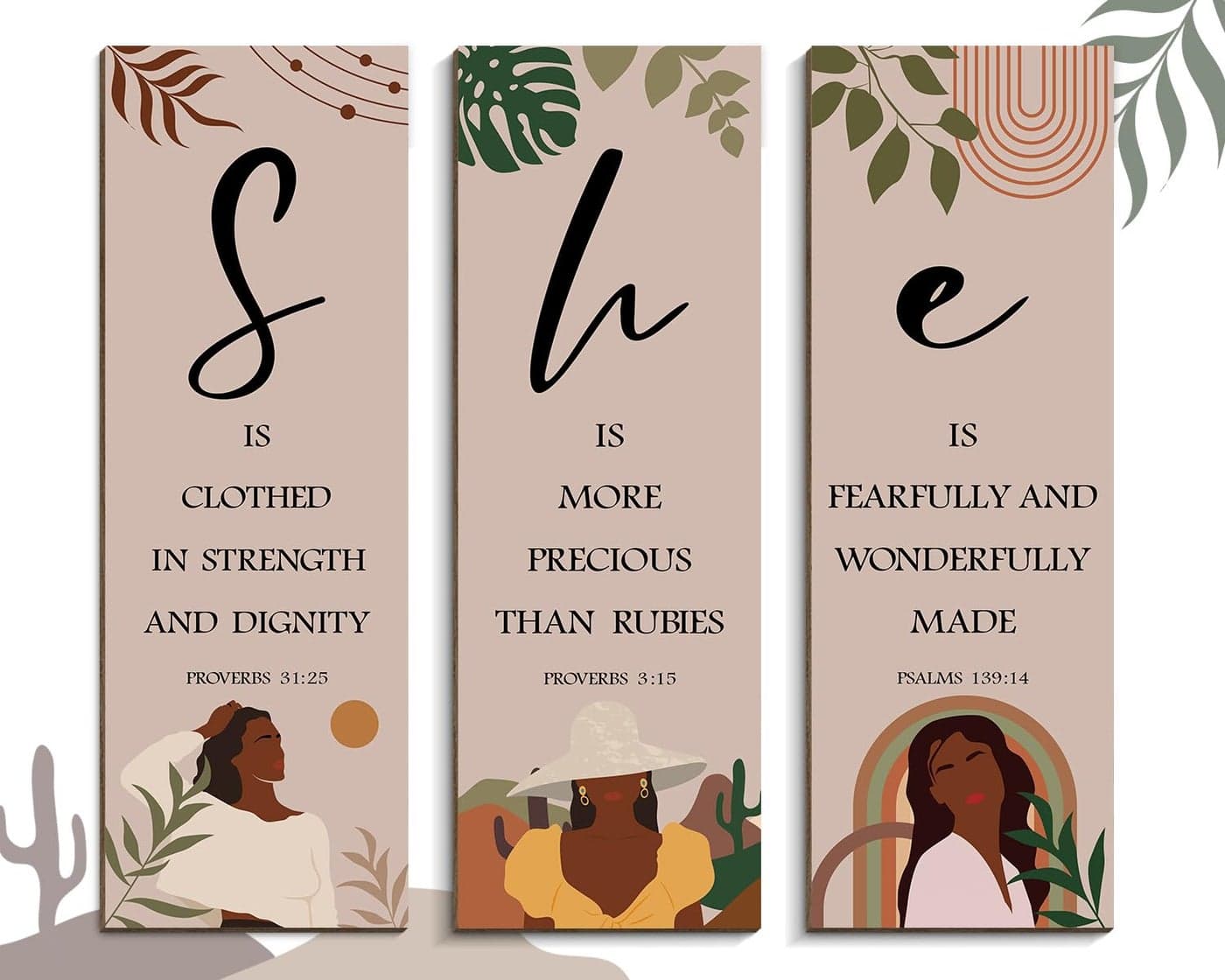 Black Girl African American Wall Art Black Art Wall Decor Inspirational Culture Signs for Bedroom Western Country Room Study Office Shelf DecorReady to Hang Black Woman 47Lx 137W