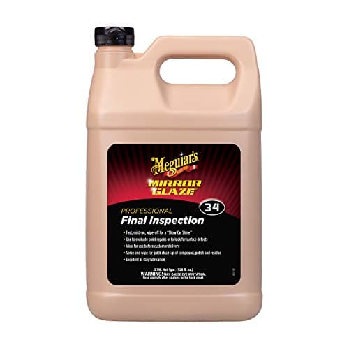 Meguiars M3401 Mirror Glaze Final Inspection Spray Detailer 1 Gallon Container