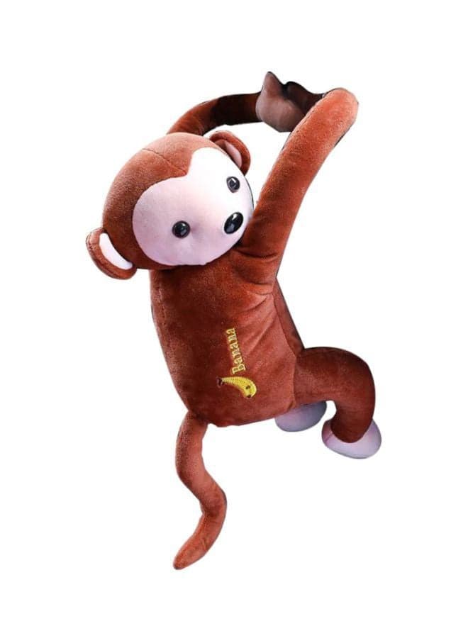 Plush Monkey Hanging Tissue Holder