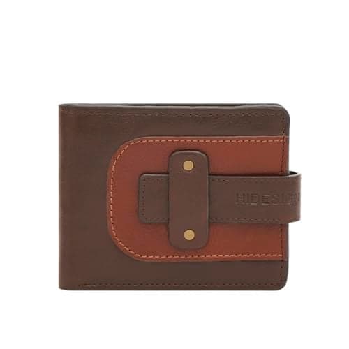 Hidesign Men Brown/Tan Fort Worth W2 Casual Bi-Fold M