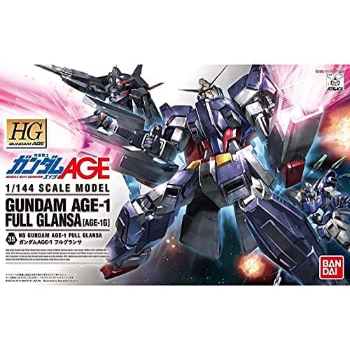 Bandai Hobby Gundam Age 35 Gundam Age1 Full Gransa HG 1144 Model Kit