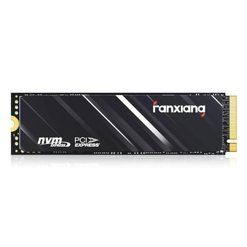 fanxiang 500GB NVMe SSD PCIe Gen4 M.2 SSD, Up to 4700 MB/s, Internal Gaming SSD for PS5, 3D NAND SLC Cache Solid State Drive Upgrade Storage for PC/Laptops S690Q