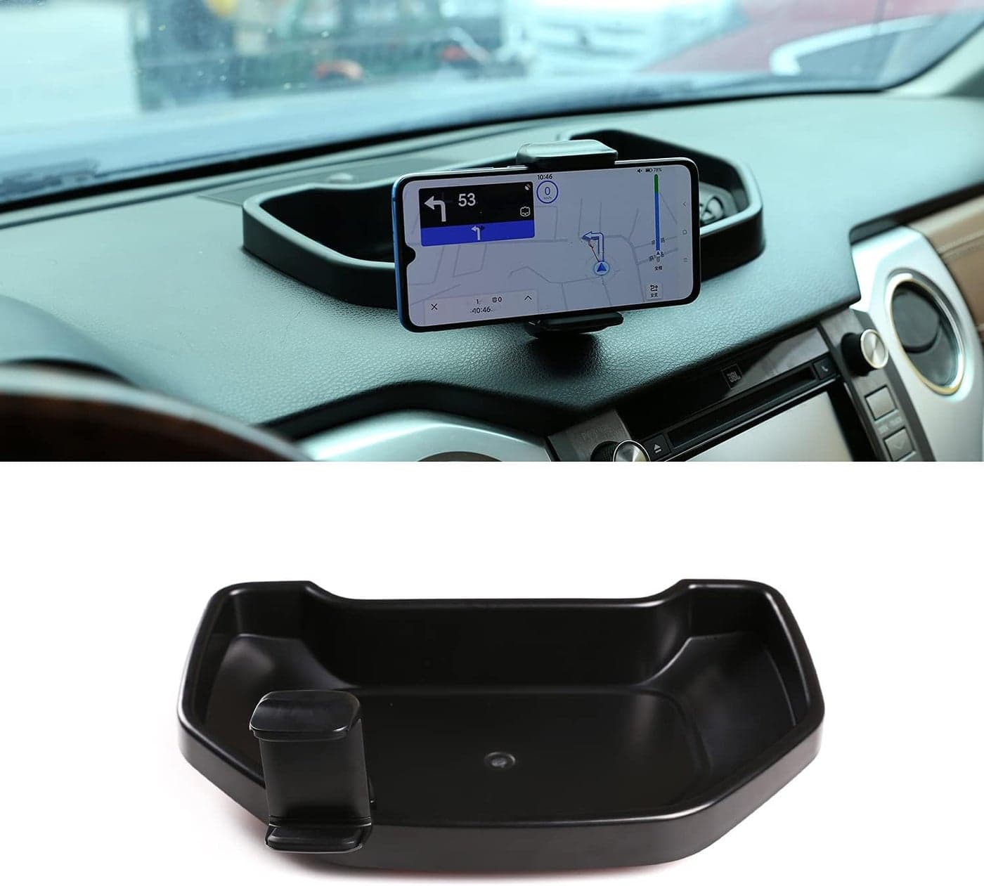 CHEAYAR Center Console Insert Organizer for Toyota Tundra