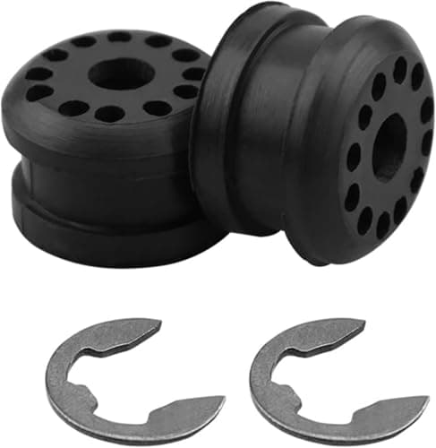 HOMEWITHU 4PCS Transfer Case Shifter Linkage Bushing Grommet fit for Dodge Ram 1500 2500 3500 4x4 20022010 Transfer Shift Control Lever Bushing 68078974AA 68078975AA with 2 EClip