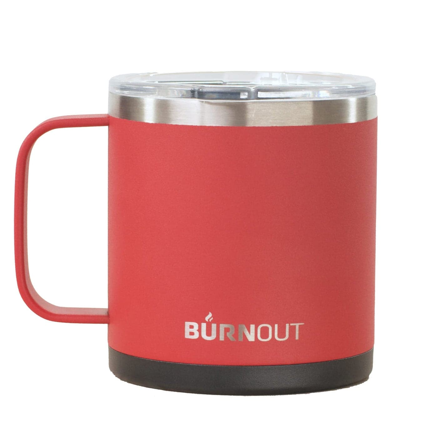 BurnOut 20 Instant Drinkability Temperature Control Mug 14 oz Red with Black