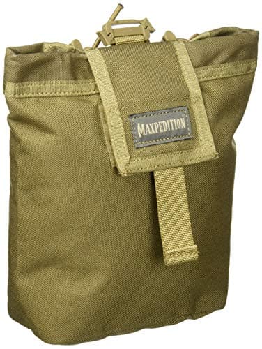 Maxpedition Rollypoly Folding Dump Pouch (Khaki) 3.5"x2"x3"