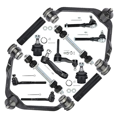 DRIVESTAR 14PCS Front Suspension Control Arm Kit, 1997 1998 1999 2000 2001 2002 2003 2004 for Ford F-150 F-250 Expedition, for Lincoln Navigator, K8728 K8726 K8695 K8772 K8700 ES3364 ES3365 K8739, 2WD